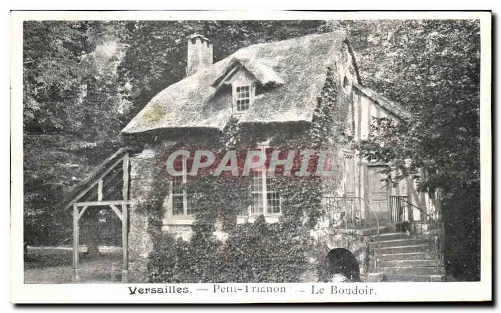 Versailles — Petit-Trianon — Le Boudoir - Frente