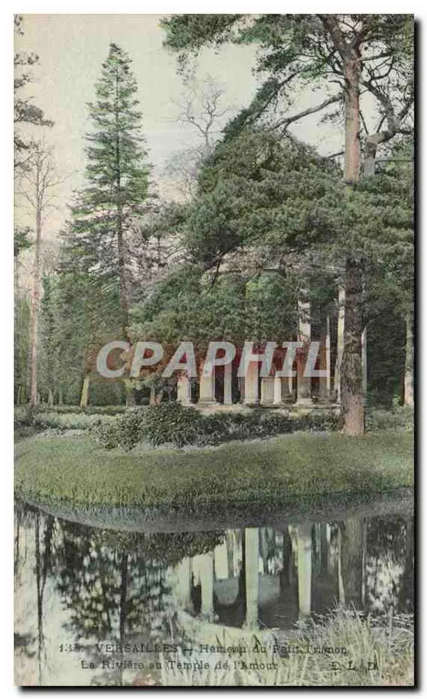 Versailles — Hameau du Petit Trianon — Der Fluss am Tempel der Liebe - Vorderseite
