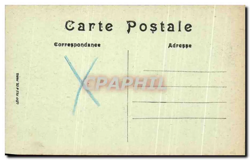 Versailles — Le Palais — Galerie des Glaces — LL - Verso