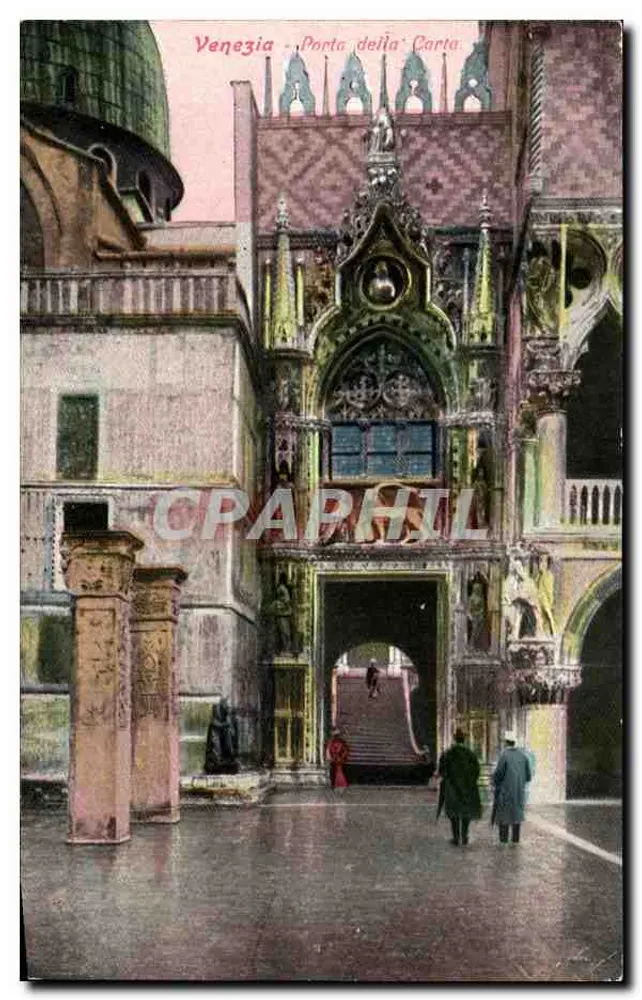 Veneza - Porta della Carta — editor desconhecido, número de série não visível - Frente