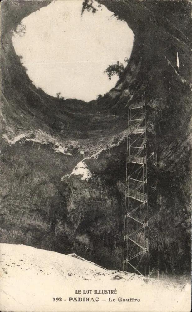 Padirac — Der Höhle — LE LOT ILLUSTRÉ 292 - Vorderseite