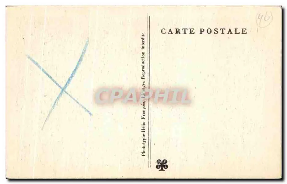 Il Gouffre di PADIRAC (Lot) — La Rivière plane - Verso