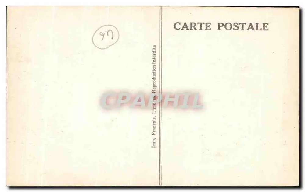 Poço de PADIRAC (Lot) — O Passo do Crocodilo (acima) - Verso