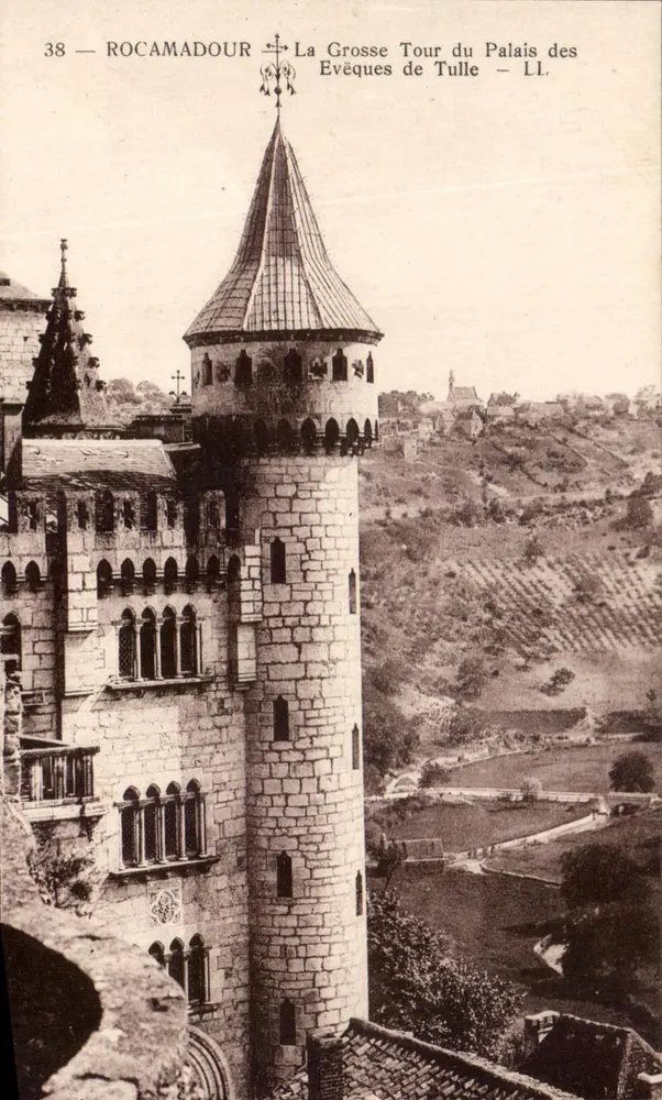 Rocamadour — La Grosse Tour du Palais des Évêques de Tulle — LL - Vorderseite