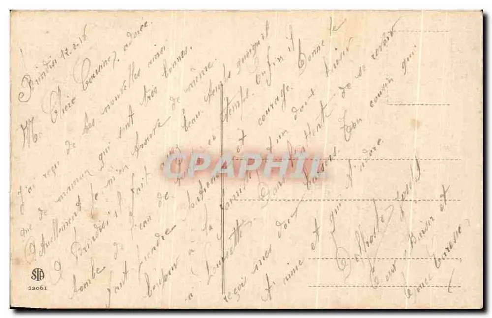 De Italiaanse Alpen — Berglandschap met gedicht van G. Carducci — G. CARDUCCI - Achterkant