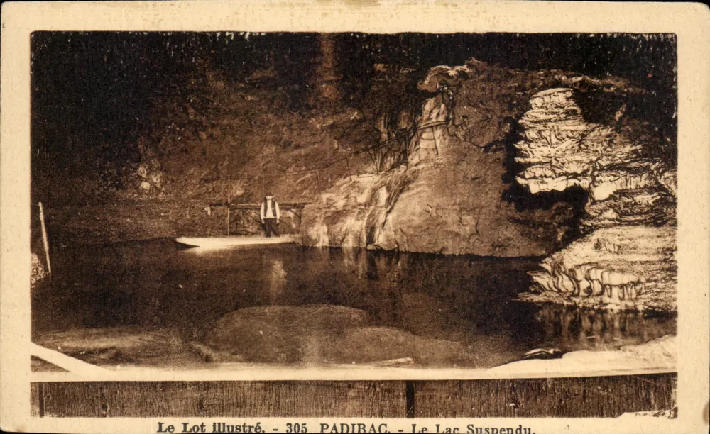 Padirac - O Lago Suspensa — O Lote ilustrado, n° 305 - Frente