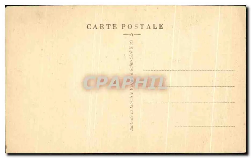 Padirac - O Lago Suspensa — O Lote ilustrado, n° 305 - Verso