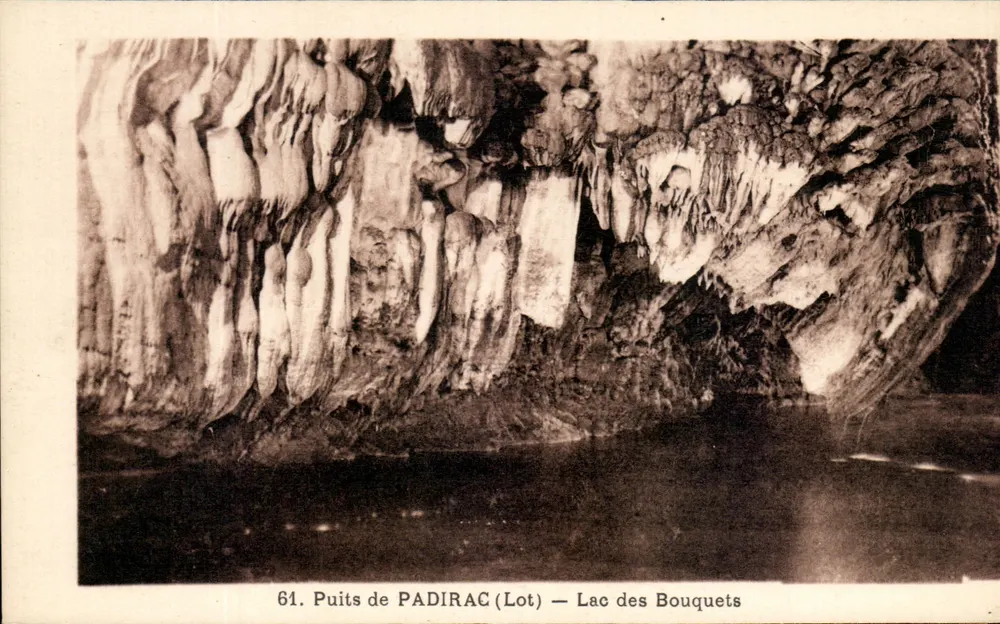 Poço de PADIRAC (Lot) — Lago dos Bouquets — Imp. François - Frente