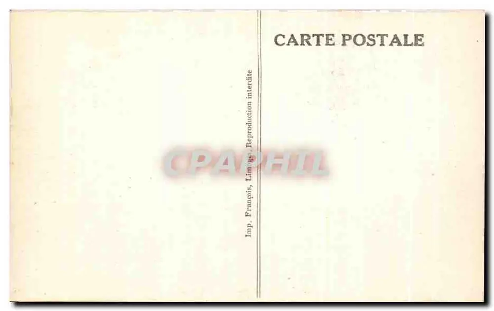 Poço de PADIRAC (Lot) — Lago dos Bouquets — Imp. François - Verso
