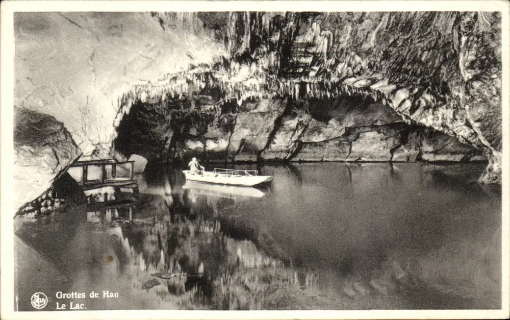 Grutas de Han — O Lago — editor HJS - Frente