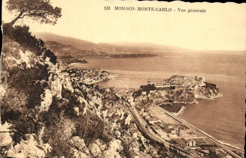 Monaco-Monte-Carlo - Vista geral — Edição especial Perret, Kissine das Terrasses, Monte-Carlo, n° 133 - Frente