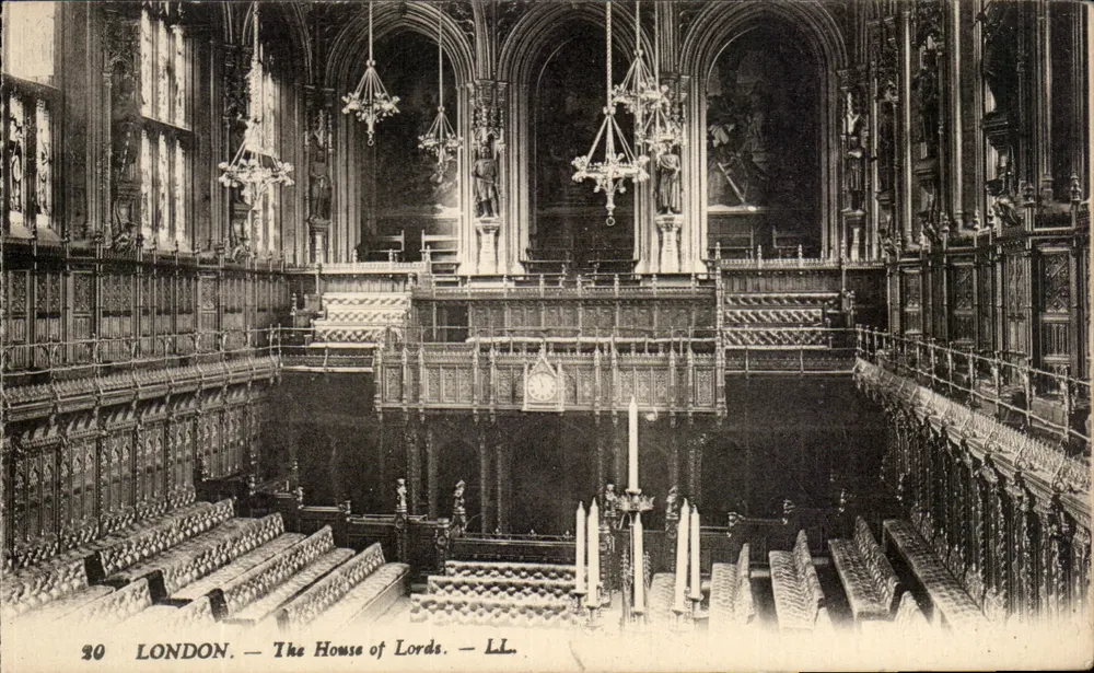 LONDON — Das Haus der Lords — LL - Vorderseite