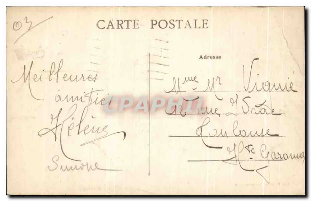 Néris-les-Bains (Allier) — El Casino — Ed. Picandet, Néris-les-Bains - Reverso