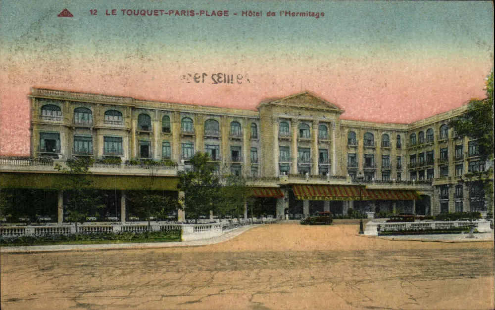 Le Touquet-Paris-Plage - Hotel de l'Hermitage — Verlag 'Séville' Nr. 12 - Vorderseite