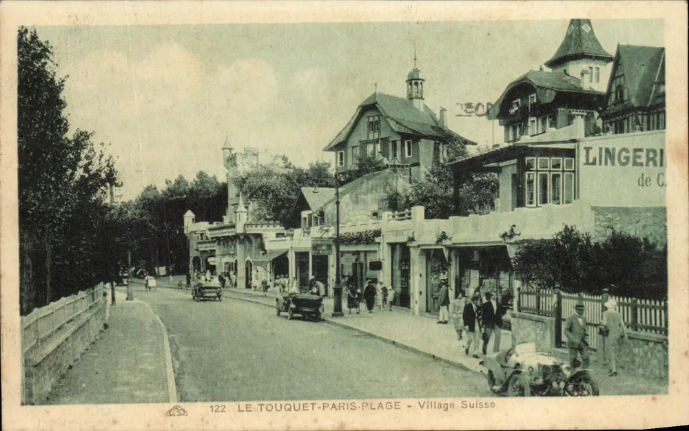 Le Touquet-Paris-Plage - Schweizer Dorf — Verlag LEOC, Nr. 122 - Vorderseite