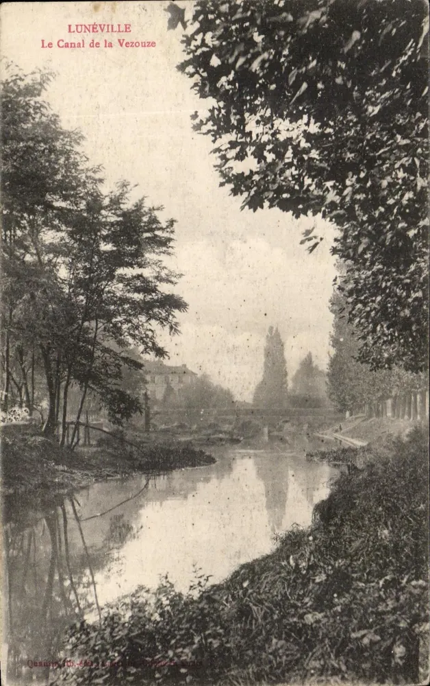 Lunéville — Der Vezouze-Kanal — Quarré, Nr. 449, Paris - Vorderseite