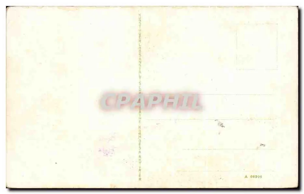 Ruiné Rheinfels und St. Goarshausen — Ansicht des Rheins und der Schlösser — Verlag A. 08206 - Rückseite