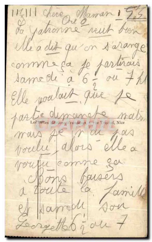 Monte-Carlo — Panorama und die Tennisplätze gesehen von Saint-Roman — Éditeur : L. L. (n° 309) - Rückseite