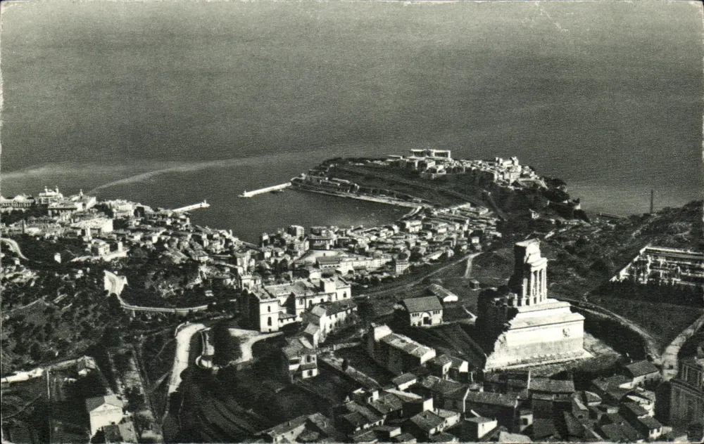 Monte-Carlo — Luftbild — Éditions Greff, Paris - Vorderseite