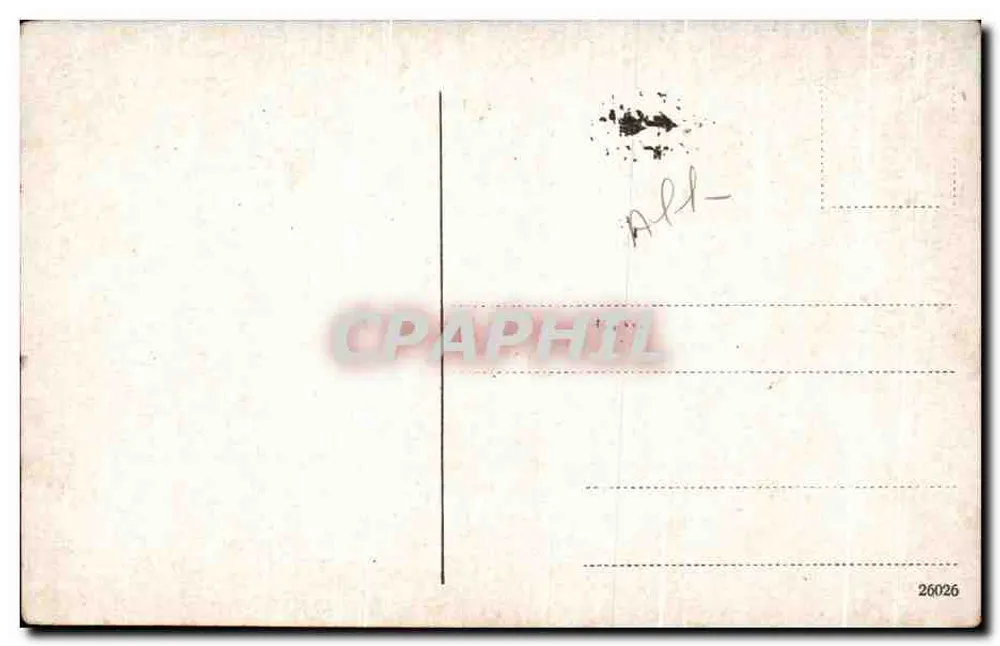 Tilsit — Monumento à rainha Louise — editor desconhecido - Verso