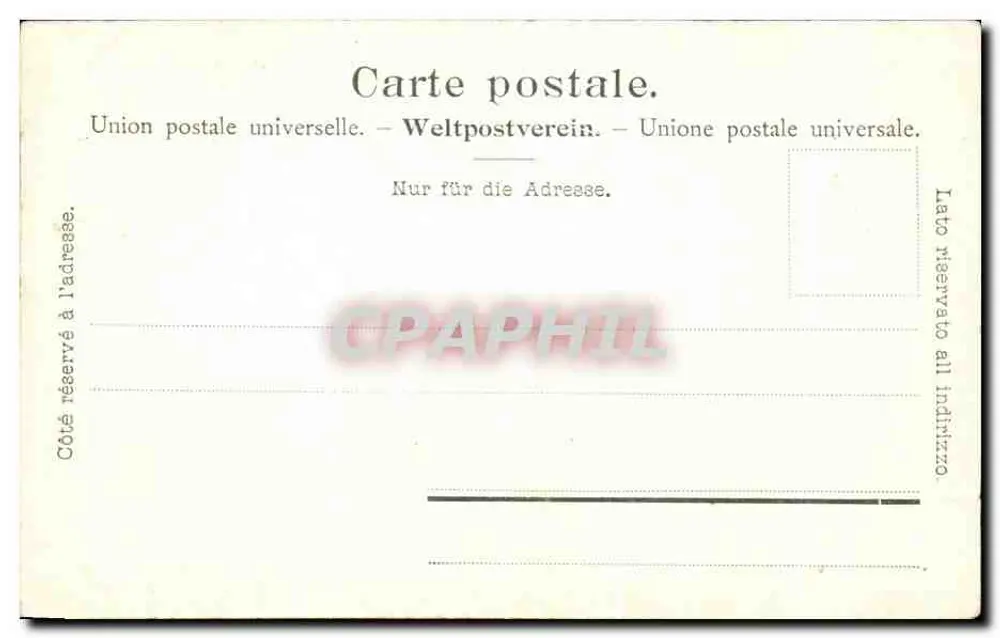 Fribourg - Fontaine de la Fidélité — Verlag EDITION BURGY, lith. SAINT-IMIER, 1883 - Rückseite