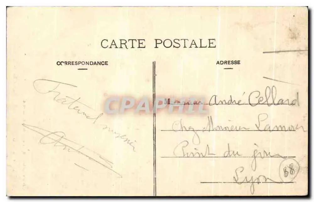 Arredores de GÉRARDMER — Roche Saint-Colomban — Artistic-Edition (Ed. Labolle), Saint-Dié — 6016 - Verso