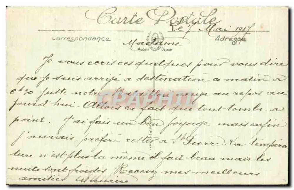 Gérardmer — Pôr do sol sobre o Lago — LL. N° 234 - Verso