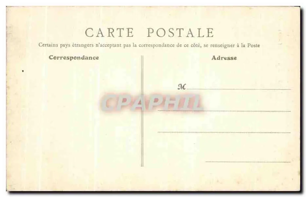 Gévaudan - Route um den See, rechte Seite — Les Vosges Illustrées, Nr. 24, B.R. Paris - Rückseite