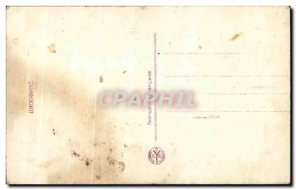 Herzschmerz — Serie 175 — Französische Luxografie - Rückseite