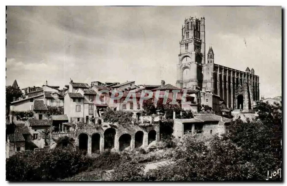 Albi — Cathédrale Sainte-Cécile et Castelviel — Éditions d'Art 'Yvan', Paris - Vorderseite