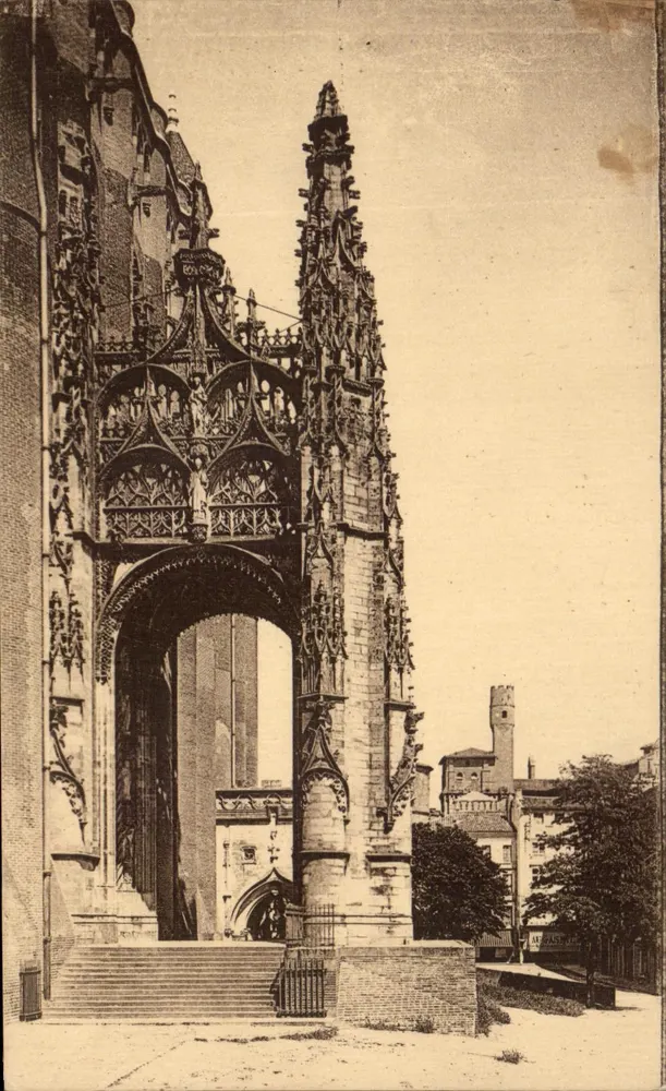 Albi — Cathédrale Sainte-Cécile, le porche — Éditeur : Lévy et Neufmets Réunis, Paris - Vorderseite