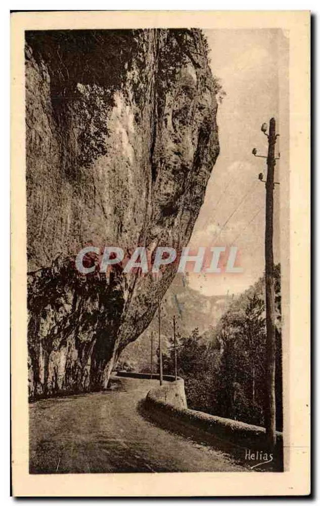 Die Schluchten des Tarn — Die Straße am Cirque de Beaumes — Helias - Vorderseite