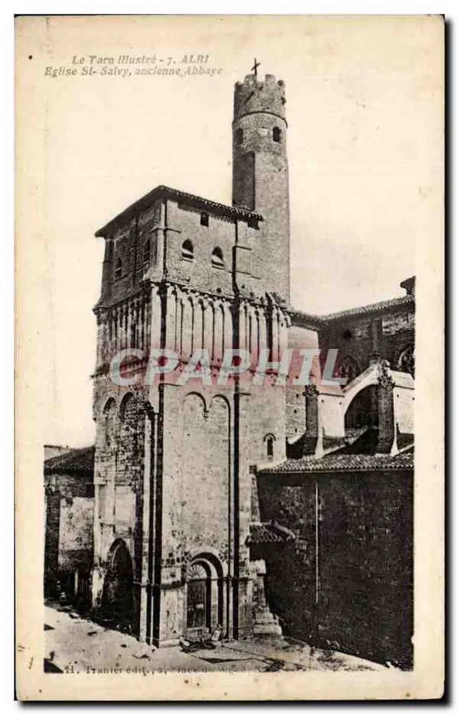 Kirche Saint-Salvy, ehemalige Abtei — Albi — H. Tranier Verlag, Nr. 7 - Vorderseite