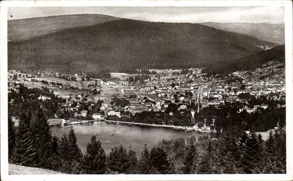 Gérardmer — vista do Phény — Edição La Cigogne, Strasbourg - Frente