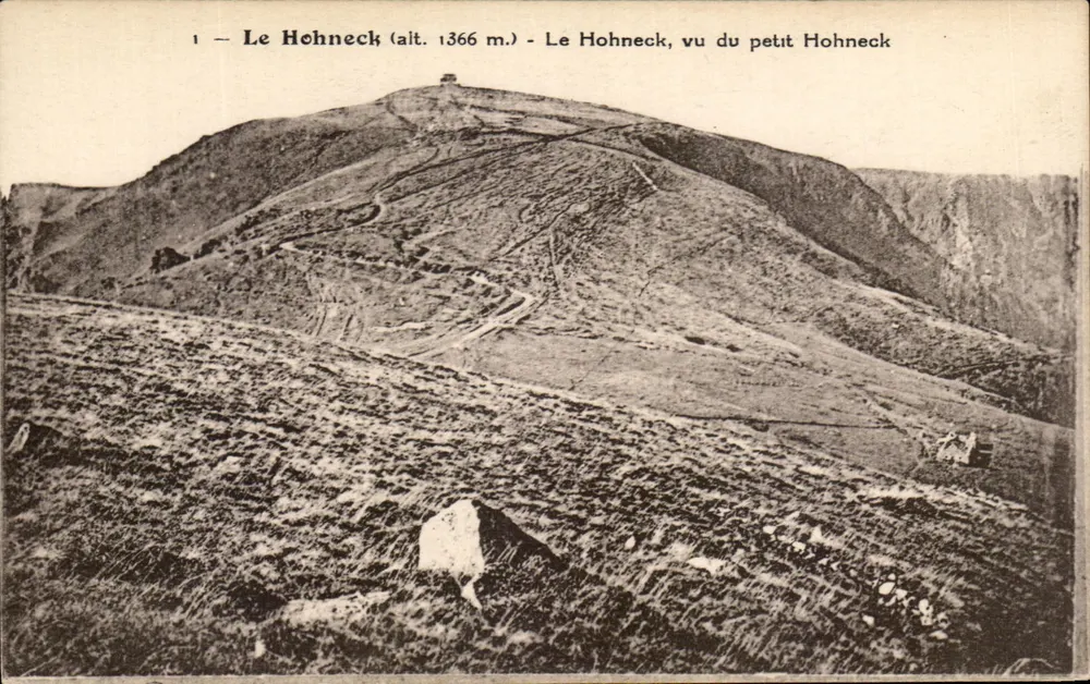 Le Hohneck (alt. 1366 m.) — von dem kleinen Hohneck aus gesehen — Verleger unbekannt - Vorderseite