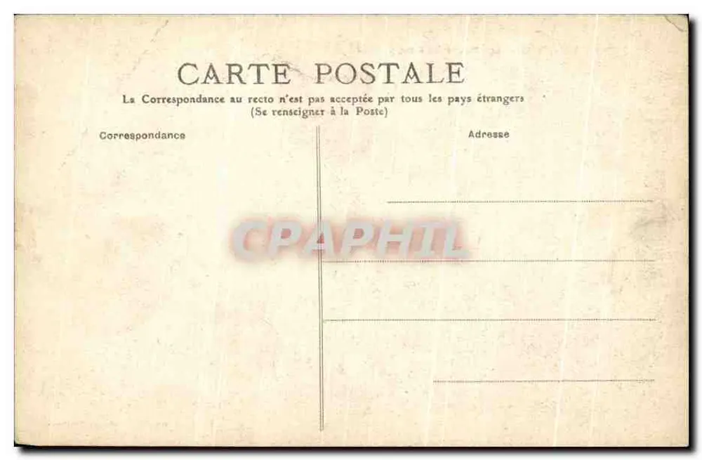 Cidade de Carcassonne — Vista geral de cima — E. Roudière, Imp-Editor (Depositado) - Verso