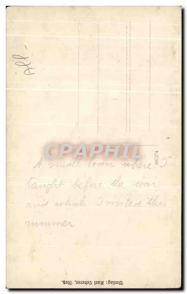 Retz, N.Os. — Casa de Sgraffito — editor: Karl Eberer, Steyr - Verso