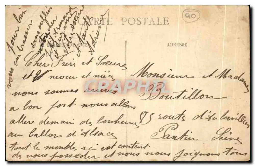 Belfort — Die Miotte-Turm 1870-71 — Sonderausgabe der Galeries Modernes - Rückseite