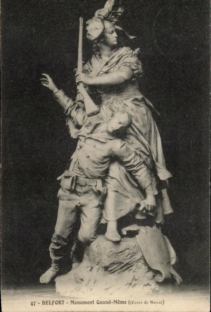 Belfort - Monument Quand-Même (Werk von Mercié) — Nr. 47 - Vorderseite