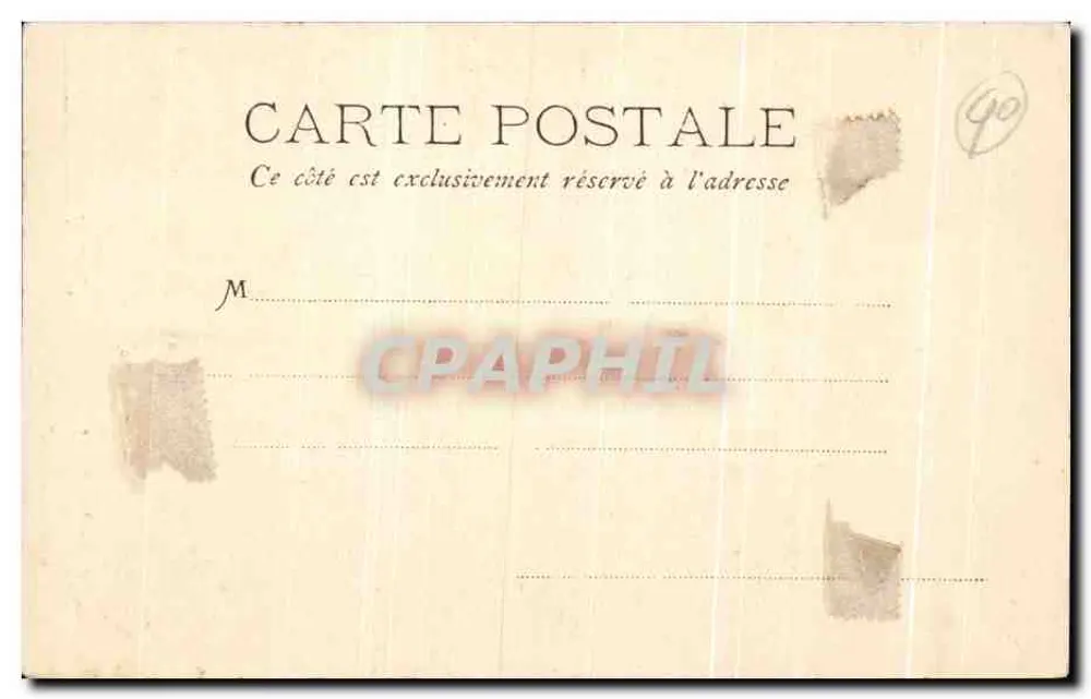 Estátua da Liberdade em Belfort — edição J. B. Schmitt, n° 23 - Verso