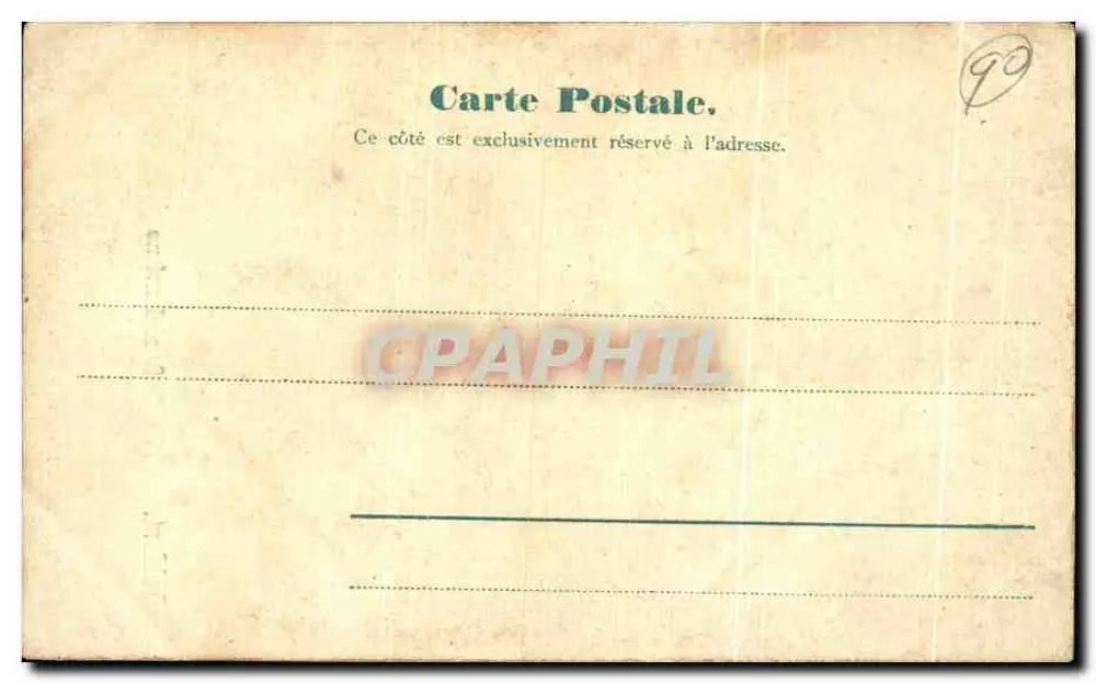 Belfort. — Statua Wolności znajdująca się na czele pomnika — Paul Pélot, Książnica, Belfort, n° C 31813 - Rewers