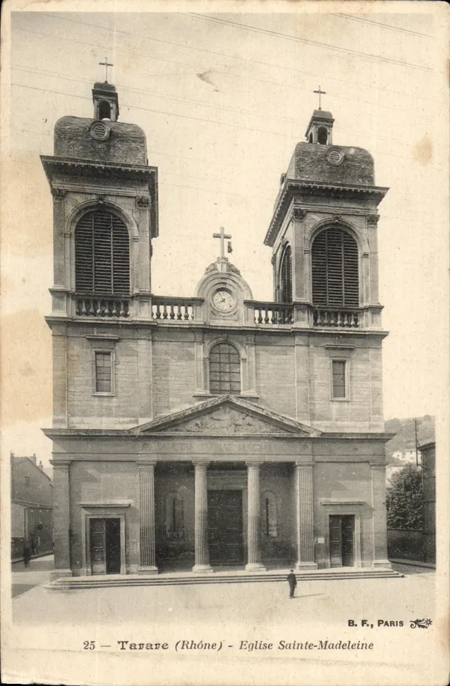 Tarare (Rhône) — Église Sainte-Madeleine — B. F., Paris, n°25 - Voorkant