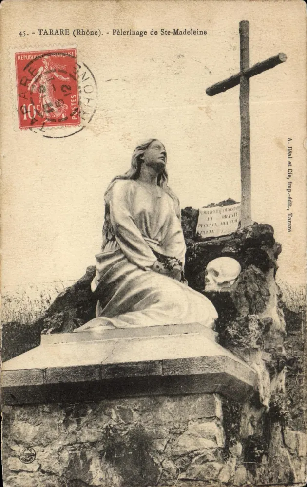 Tarare (Rhône) — Pellegrinaggio di Santa Maddalena — A. Deal & Cie, impr. d'art, Tarare - Recto
