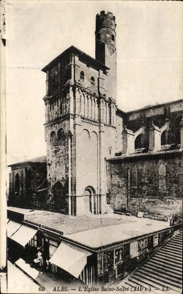 Albi — A Igreja de São Salvi (século XII) — LL - Frente