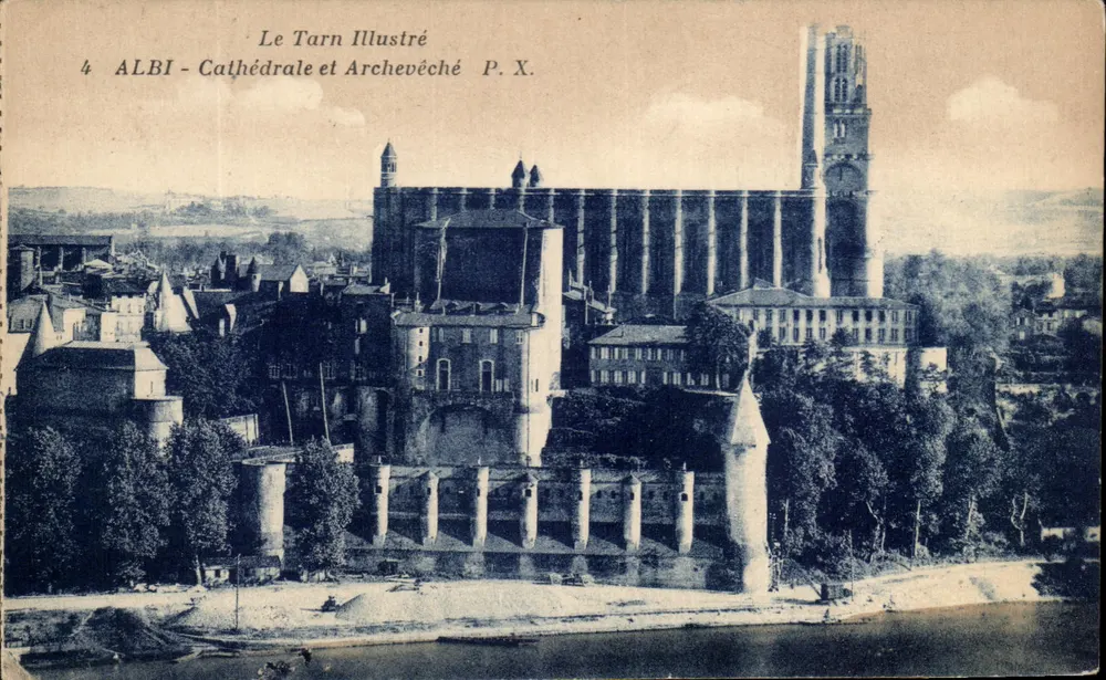 Albi - Catedral e Arquiepiscopado — Le Tarn Illustré, P. X. - Frente