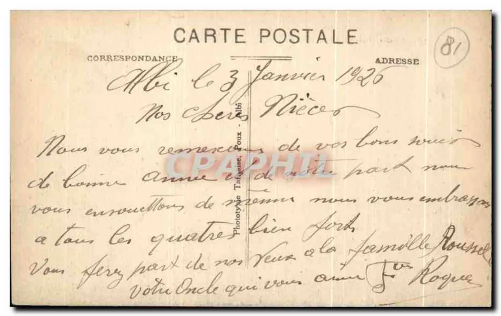 Albi - Catedral e Arquiepiscopado — Le Tarn Illustré, P. X. - Verso