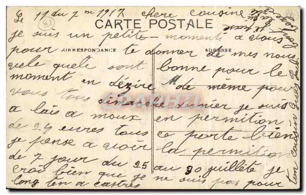 Castres — Vista Geral - Verso