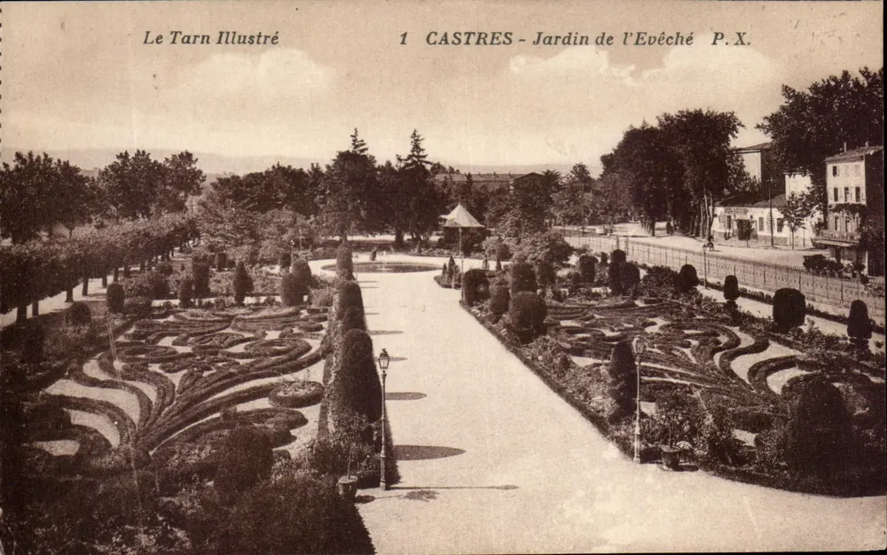 Castres - Jardim do Bispo — editor Le Tarn Illustré, n°1 - Frente