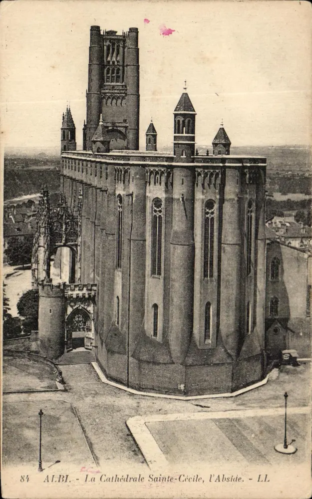 Albi - La Cattedrale di Santa Cecilia, l'Abside - LL - Recto