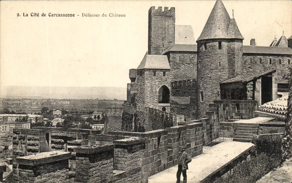 Carcassonne - Defesas do Castelo — edição não identificada, n°9 - Frente